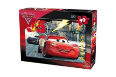 Disney Detské puzzle Cars 99 dielikov - Blesk McQueen 