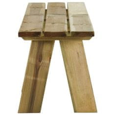Vidaxl Záhradná lavička 160 cm impregnované borovicové drevo