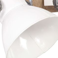 Petromila vidaXL Industriálna nástenná lampa biela 65x25 cm E27