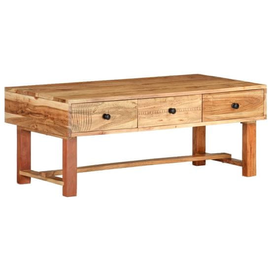 Vidaxl Konferenčný stolík, 100x50x40 cm, masívne akáciové drevo