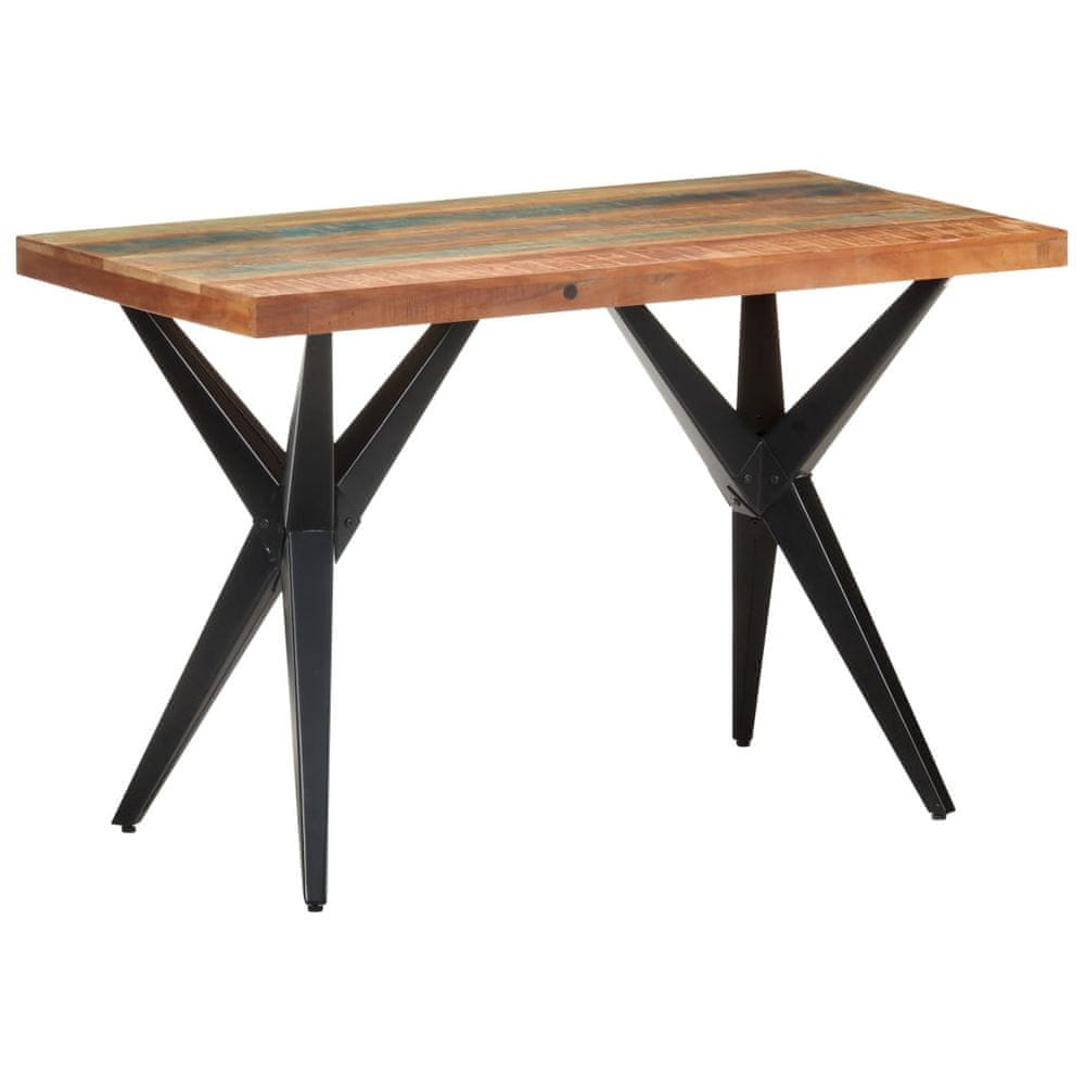 Petromila vidaXL Jedálenský stôl 120x60x76 cm recyklovaný masív