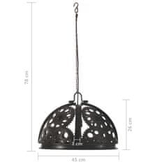 Petromila vidaXL Industriálna lampa s dizajnom ozubených koliesok 45 cm E27