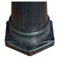 Vidaxl Záhradné trojramenné stĺpové svietidlo Preston, 215 cm
