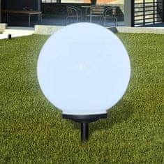 Vidaxl Vonkajšia solárna LED lampa so špicom 40cm 1ks