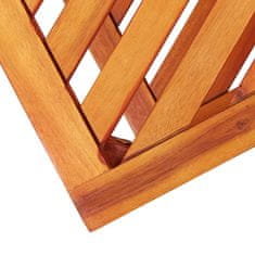 Vidaxl Bočný stolík 45x33x45 cm masívne akáciové drevo