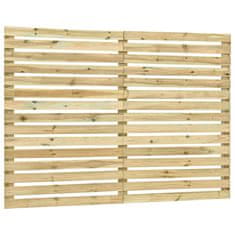 Vidaxl Záhradný plotový panel, impregnovaná borovica 180x180 cm