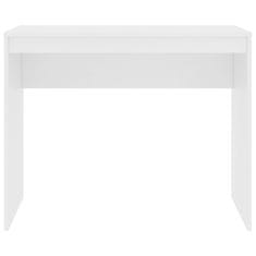 Vidaxl Stôl biely 90x40x72 cm drevotrieska