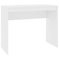Vidaxl Stôl biely 90x40x72 cm drevotrieska