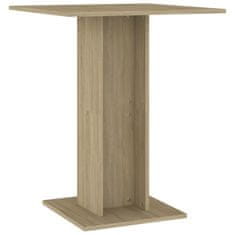 Petromila vidaXL Bistro stolík, dub sonoma 60x60x75 cm, kompozitné drevo