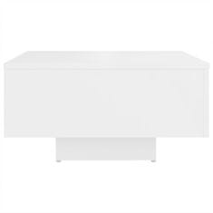 Vidaxl Konferenčný stolík biely 60x60x31,5 cm drevotrieska