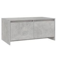 Petromila vidaXL Konferenčný stolík betónovo sivý 90x50x41,5 cm drevotrieska