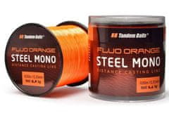 Tandem Baits Vlasec Steel Mono 600m 0,30mm fluo oranžový