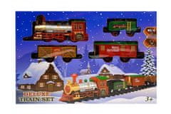 GADGET Vianočná vlaková súprava so svetlom a zvukom 