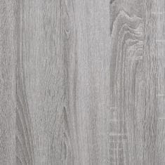 Vidaxl Konzolový stolík sivý sonoma 180x23x75 cm kompozitné drevo