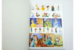 Disney Veľká kniha omaľovánok so samolepkami Disney - Princezné/Locika