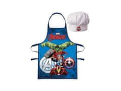 MARVEL Chlapčenská kuchárska zástera s čiapkou - Avengers 