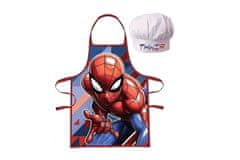 MARVEL Chlapčenská kuchárska zástera s čiapkou - Spiderman 