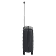 Petromila vidaXL Cestovný kufor s tvrdým krytom čierny ABS
