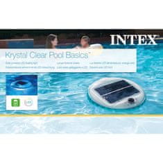 Vidaxl Intex Solárne LED plávajúce bazénové svietidlo