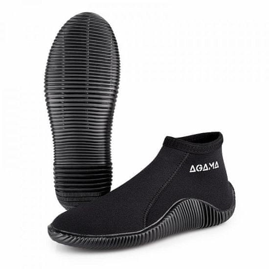 AGAMA Neoprénové topánky do vody ROCK nízkej 3,5 mm