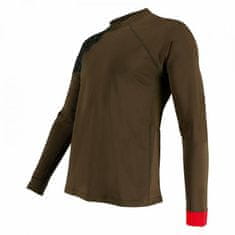 AQUALUNG Pánske lycrové tričko RASH GUARD Xscape OLIVE, dlhý rukáv khaki M