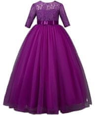 Princess Dievčenské spoločenské šaty veľkosť 152 - fialové