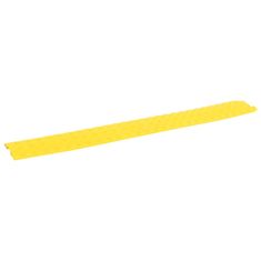 Vidaxl Rampy na ochranu káblov 4 ks 100 cm žlté