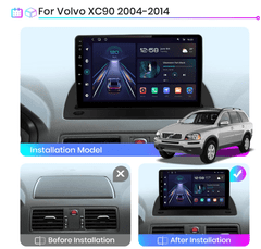 Junsun Android Autorádio pre Volvo XC90 2004-2014 s GPS navigáciou, WIFI, USB, Bluetooth, Android rádio Volvo XC90 2004 - 2014