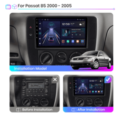 Junsun 2DIN Android Autorádio VW Passat B5 2000 2001 2002 - 2005, KAMERA, GPS, Rádio na Passat B5 B5,5 (Facelift)2000 - 2005