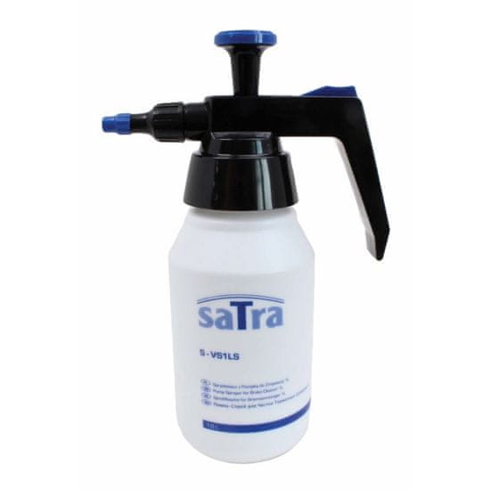SATRA Rozprašovač s tlakovým čerpadlom a nastaviteľnou tryskou, 1 liter - SATRA