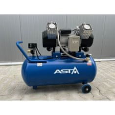 ASTA Bezolejový vzduchový kompresor štvorvalcový, 100 l, 230 V, typ Industry - ASTA
