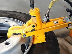 FERDUS Hydraulický zrážač pätiek pneu, univerzálne, pre veľké plášte