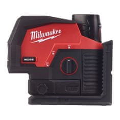 Milwaukee Aku krížový laser kombinovaný 3,0 Ah - Milwaukee M12 CLLP-301C
