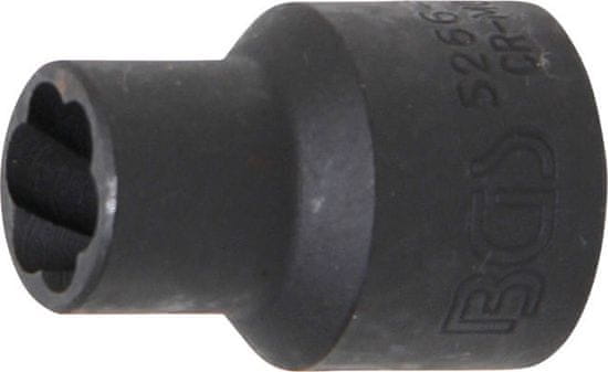 BGS technic Nástrčná hlavice 1/2 &quot;11 mm, na poškodené - strhnuté skrutky - BGS 5266-11