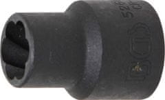 BGS technic Nástrčná hlavice 1/2 &quot;12 mm, na poškodené - strhnuté skrutky - BGS 5266-12