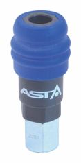 ASTA Vzduchová rýchlospojka 1/4 &quot;GW bezpečnostné, vnútorný závit - samica - ASTA