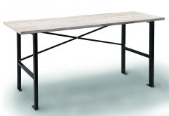 AHtool Dielenský pracovný stôl, drevená doska, 1650 x 600 x 850 mm