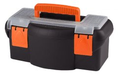 Tood Plastový kufor na náradie 360 x 190 x 150 mm, s priehradkou a zásobníkom