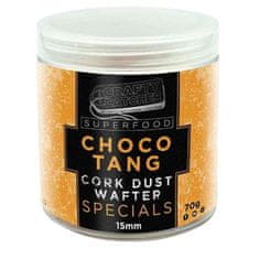 Crafty Catcher Boilies Cork Dust Wafter 15mm / 100g - Choco Tang / Citrusová čokoláda