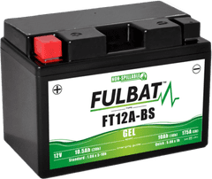 Fulbat Gélový akumulátor FULBAT FT12A-BS GEL (YT12A-BS GEL)