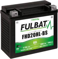Fulbat Gélový akumulátor FHD20HL-BS GEL (Harley.D) (YHD20HL-BS GEL)