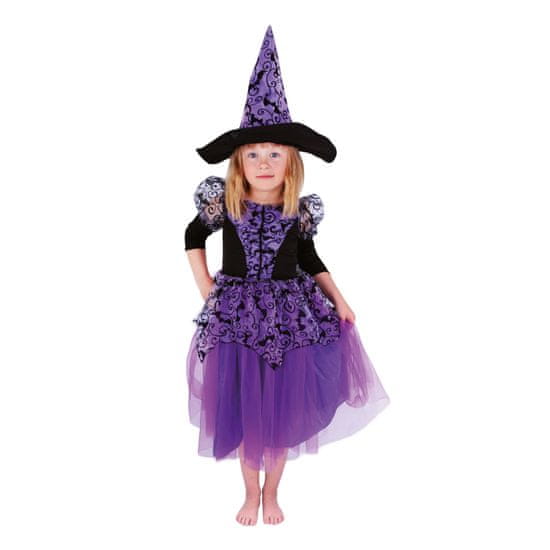 Rappa Detský kostým čarodějnica fialová (M) e-obal