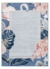 Dywany Łuszczów Kusový koberec Botanic 65240 Flamingo navy – na von aj na doma 78x150