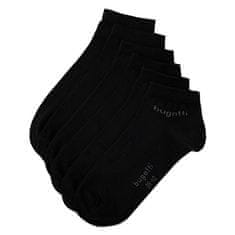BUGATTI 6 PACK - ponožky 6295E-610 black (Veľkosť 43-46)