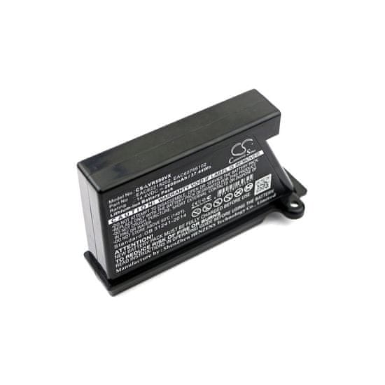 CameronSino Batéria pre LG Hombot, LG VR, 2600 mAh, Li-Ion