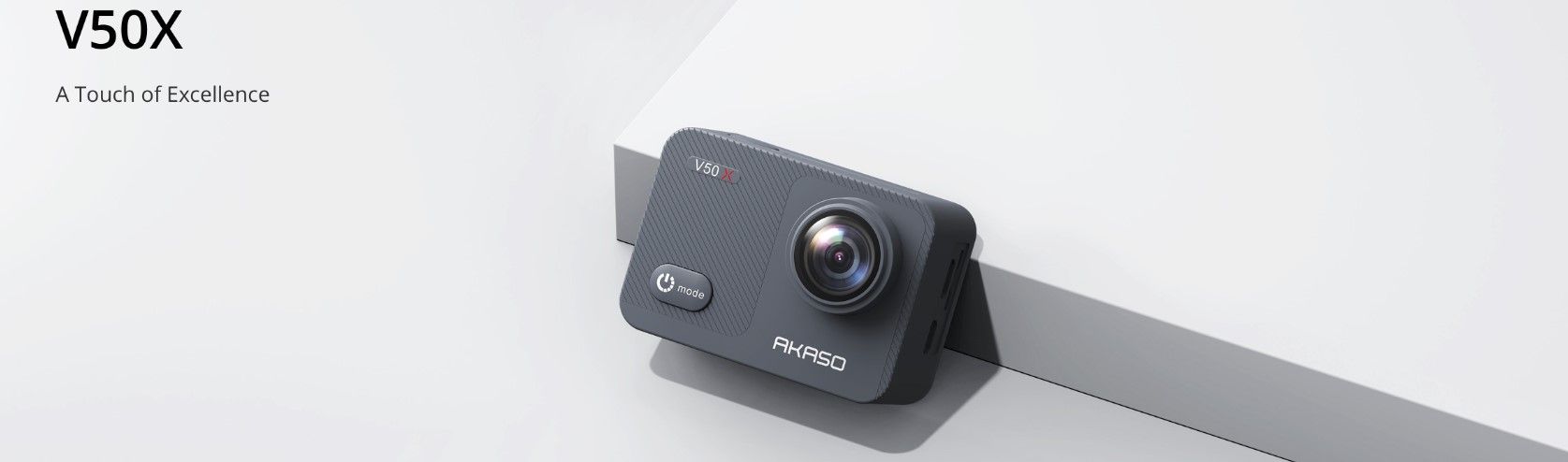 moderná akčná kamera akaso V50 X2 krásne fotografie vysoko kvalitné videá rôzne režimy nabíjacie batérie vysoká odolnosť