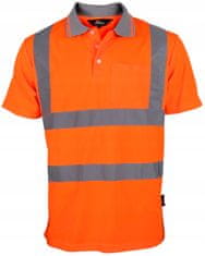 Beta XL oranžové reflexné tričko POLO BHP