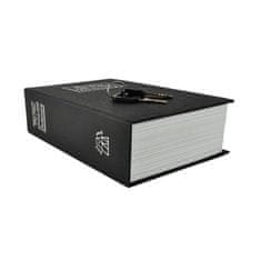 Solex Trezor čierny tvar knihy 18x11,5x5,5cm