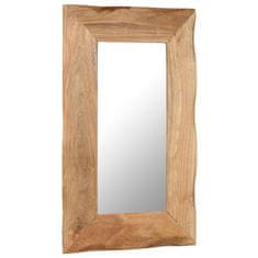 Vidaxl Kozmetické zrkadlo z akáciového dreva 50x80 cm