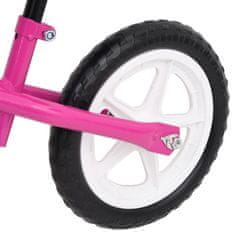 Vidaxl Balančné odrážadlo 11-palcové kolesá ružové